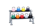 Ablage für Kettlebells grau zweilagig