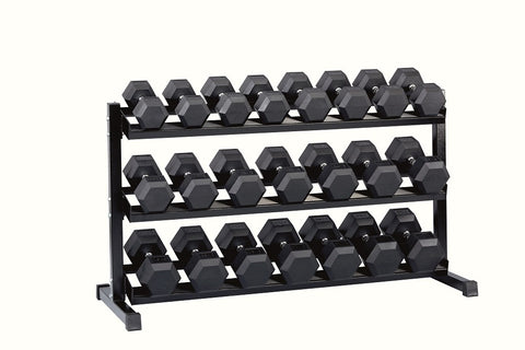 Hexagon Hantelsatz Komplett-Set 1kg bis 10kg Kurzhanteln
